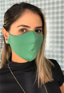 Многоразовая защитная маска зеленого цвета - FACE MASK BBS08